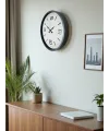 36 Cm Gri Standart Dekoratif Duvar Saati