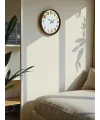 36 Cm Kahverengi Çocuk Odası Duvar Saati