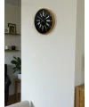 36 Cm Kahverengi Dekoratif Duvar Saati