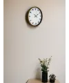 36 Cm Kahverengi Dekoratif Şık Duvar Saati
