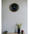 36 Cm Kahverengi Modern Duvar Saati