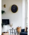 36 Cm Kahverengi Modern Duvar Saati