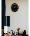 36 Cm Kahverengi Modern Duvar Saati
