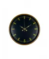 36 Cm Kahverengi Modern Duvar Saati