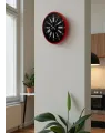 36 Cm Kırmızı Asil Duvar Saati