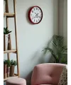 36 Cm Kırmızı Çocuk Odası Duvar Saati