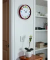 36 Cm Kırmızı Çocuk Odası Duvar Saati
