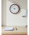 36 Cm Kırmızı Dekoratif Duvar Saati