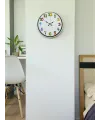 36 Cm Krem Çocuk Odası Duvar Saati