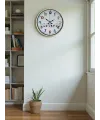 36 Cm Krem Çocuk Odası Duvar Saati