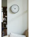 36 Cm Krem Dekoratif Duvar Saati