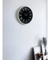 36 Cm Krem Dekoratif Duvar Saati