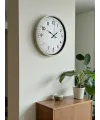 36 Cm Krem Dekoratif Duvar Saati