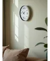 36 Cm Krem Modern Dekoratif Duvar Saati