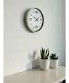 36 Cm Krem Modern Dekoratif Duvar Saati