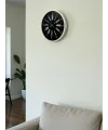 36 Cm Krem Modern Duvar Saati