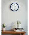 36 Cm Lacivert Dekoratif Duvar Saati