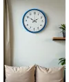 36 Cm Mavi Dekoratif Duvar Saati