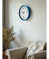 36 Cm Mavi Dekoratif Duvar Saati