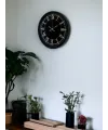 36 Cm Modern Siyah Duvar Saati