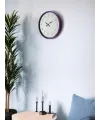 36 Cm Mor Dekoratif Duvar Saati