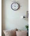 36 Cm Mor Dekoratif Duvar Saati