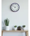 36 Cm Mor Standart Duvar Saati