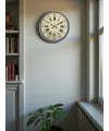36 Cm Nostalji Gri Dekoratif Duvar Saati