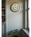 36 Cm Nostalji Gri Dekoratif Duvar Saati