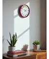 36 Cm Pembe Çocuk Odası Duvar Saati
