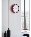 36 Cm Pembe Dekoratif Duvar Saati