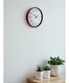 36 Cm Pembe Roma Rakamlı Duvar Saati