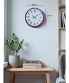36 Cm Pembe Roma Rakamlı Duvar Saati