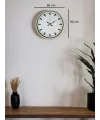 36 Cm Sade Dekoratif Duvar Saati