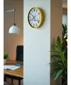 36 Cm Sarı Çocuk Odası Duvar Saati