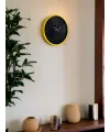 36 Cm Sarı Dekoratif Duvar Saati