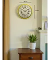 36 Cm Sarı Retro Duvar Saati