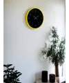 36 Cm Sarı Şık Duvar Saati
