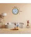 36 Cm Sarı Standart Duvar Saati