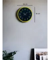 36 Cm Sarı Standart Duvar Saati