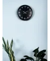 36 Cm Siyah Dekoaratif Duvar Saati