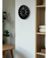 36 Cm Siyah Dekoratif Duvar Saati
