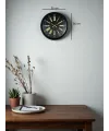 36 Cm Siyah Modern Duvar Saati