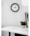 36 Cm Siyah Sade Standart Duvar Saati