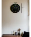 36 Cm Siyah Standart Duvar Saati