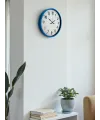36 Cm Standart Mavi Duvar Saati