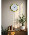 36 Cm Standart Sarı Duvar Saati