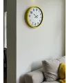 36 Cm Standart Sarı Duvar Saati