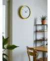 36 Cm Standart Sarı Duvar Saati
