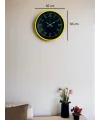 36 Cm Standart Sarı Duvar Saati